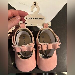 Lucky Brand Blush Pink Dress Shoes for Baby